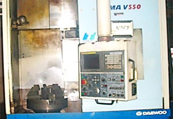 CNC Vertical Lathe Model : PUMA V550